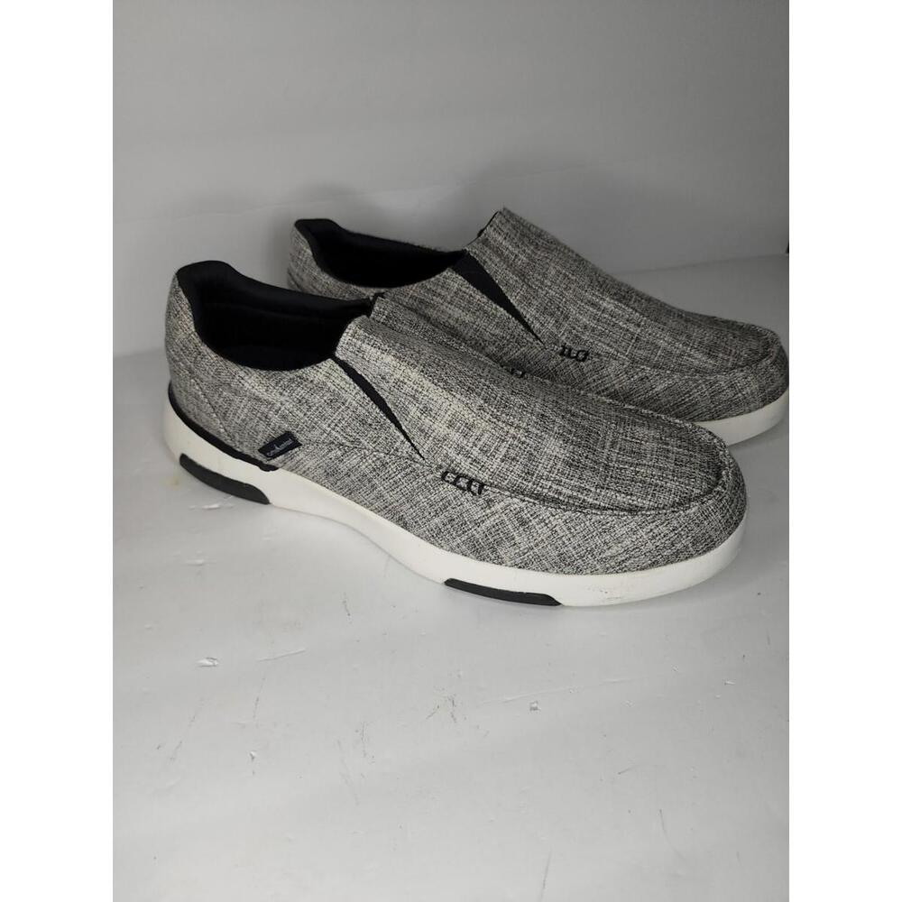 OrthoComfoot Men's Slip On Loafers,Arch Support Boat Shoes ZGBX02, Size 14